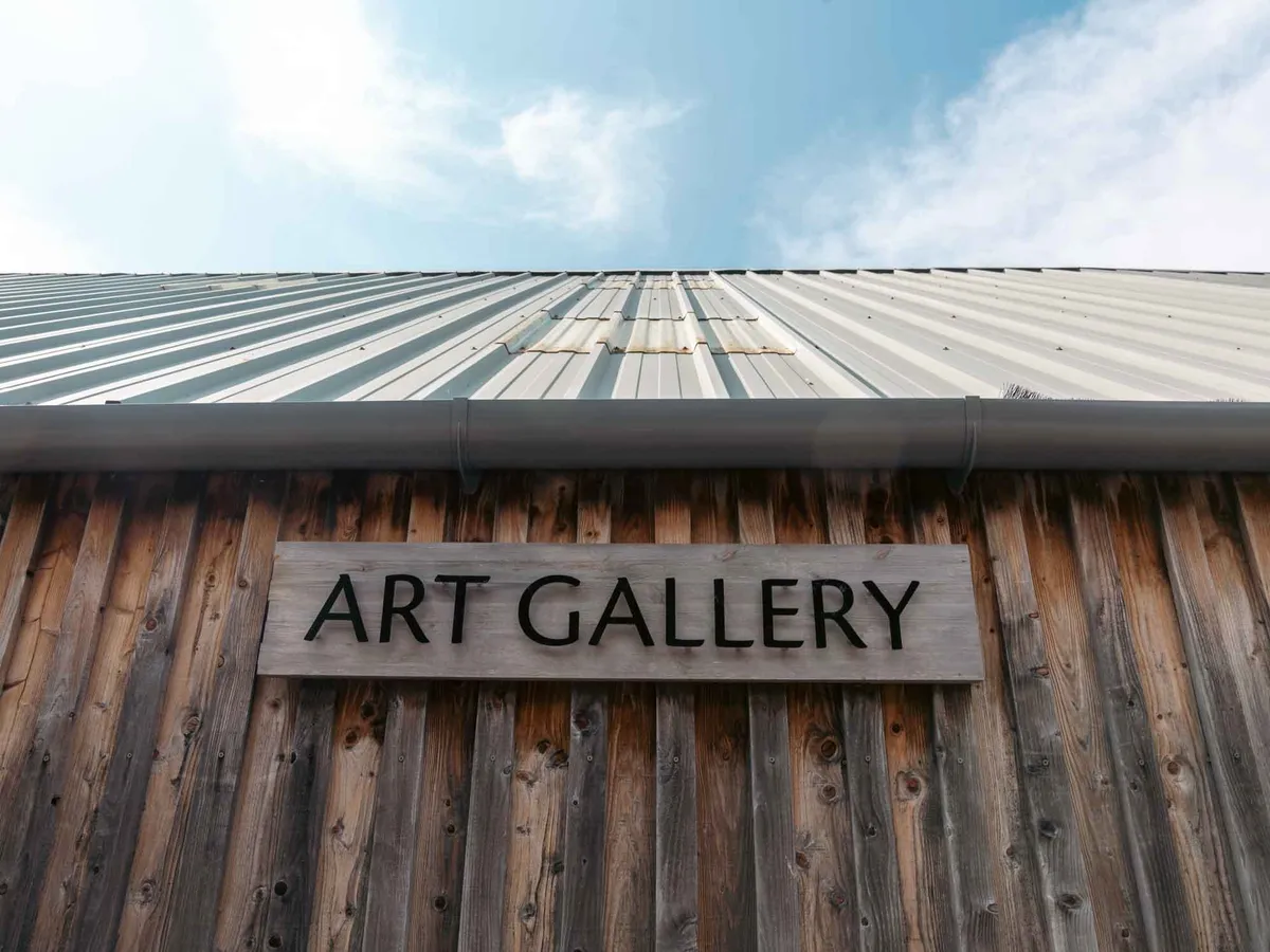 An art gallery building — slow architecture